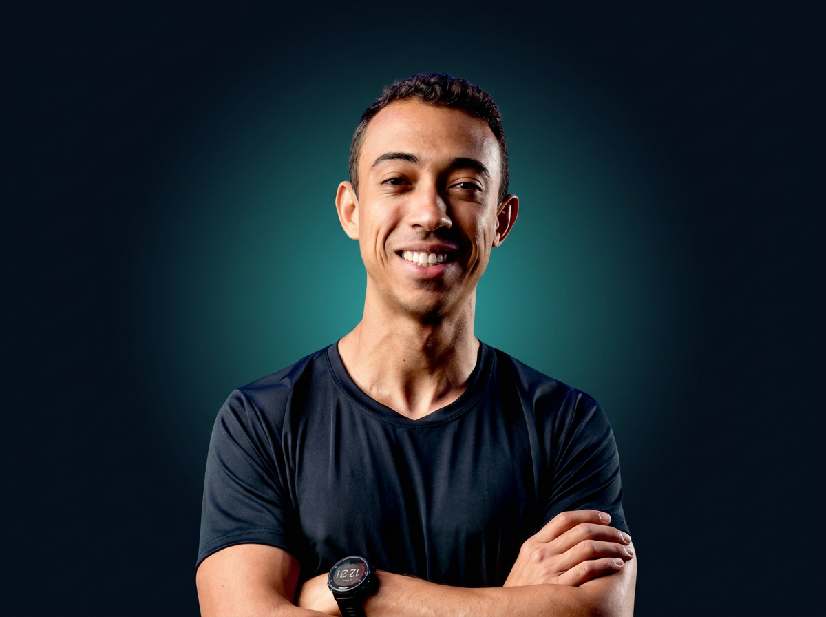 Retrato de José Roberto, Fisioterapeuta esportivo