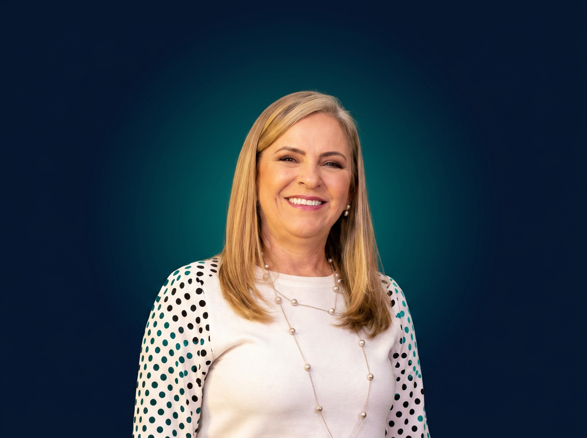 Retrato de Mirtes Stancanelli, Nutricionista esportiva