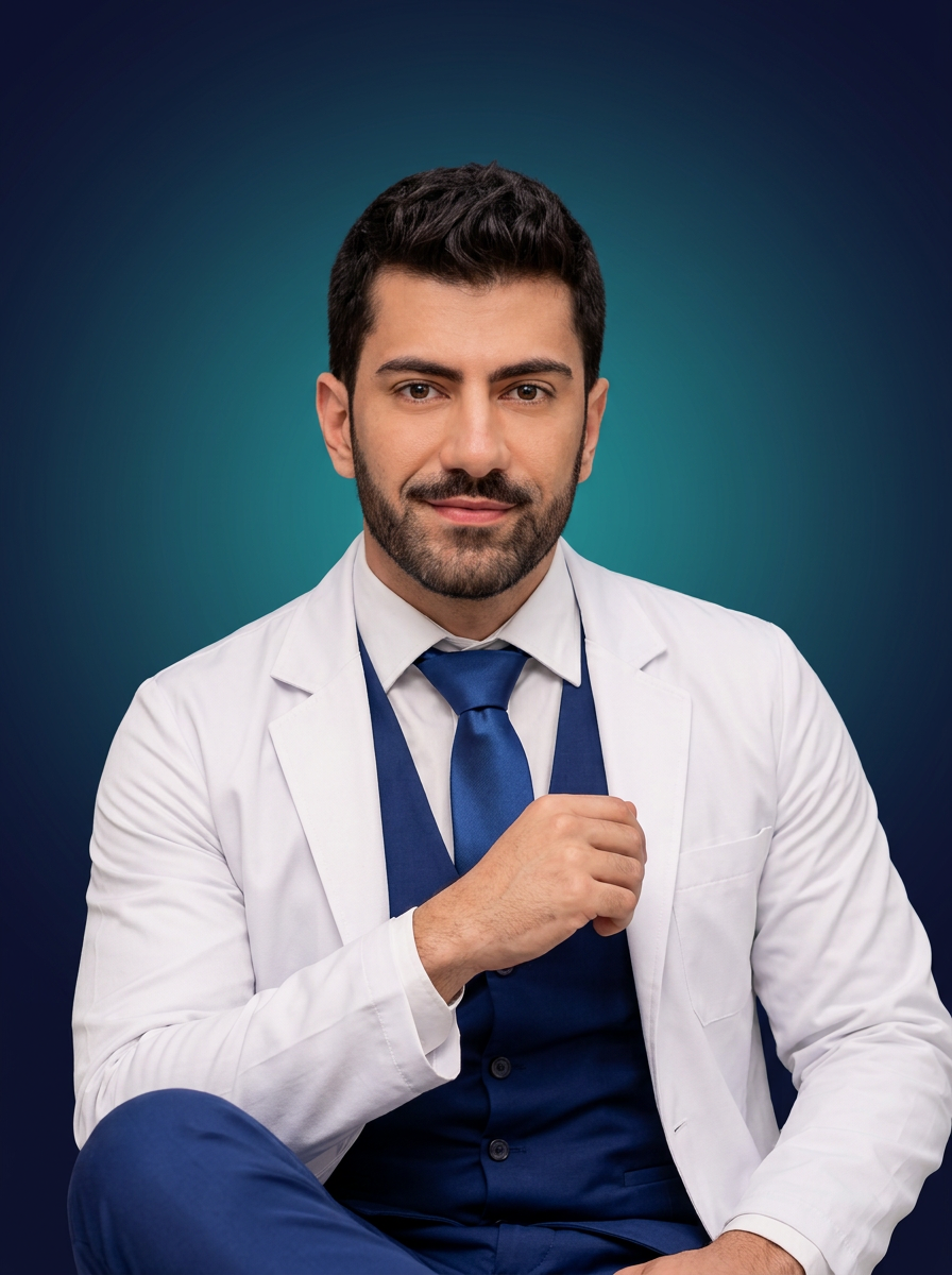 Retrato de Raphael Cunha, Médico